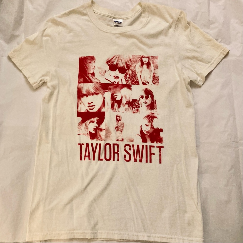Taylor Swift “Red” square images shirt